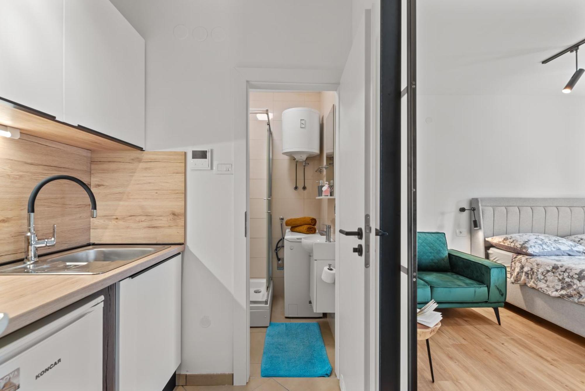 Kala Premium Studio Apartment โปเรช ภายนอก รูปภาพ